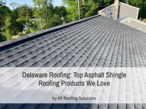 Read more about the article Delaware Roofing: Top Asphalt Shingle Roofing Products We Love